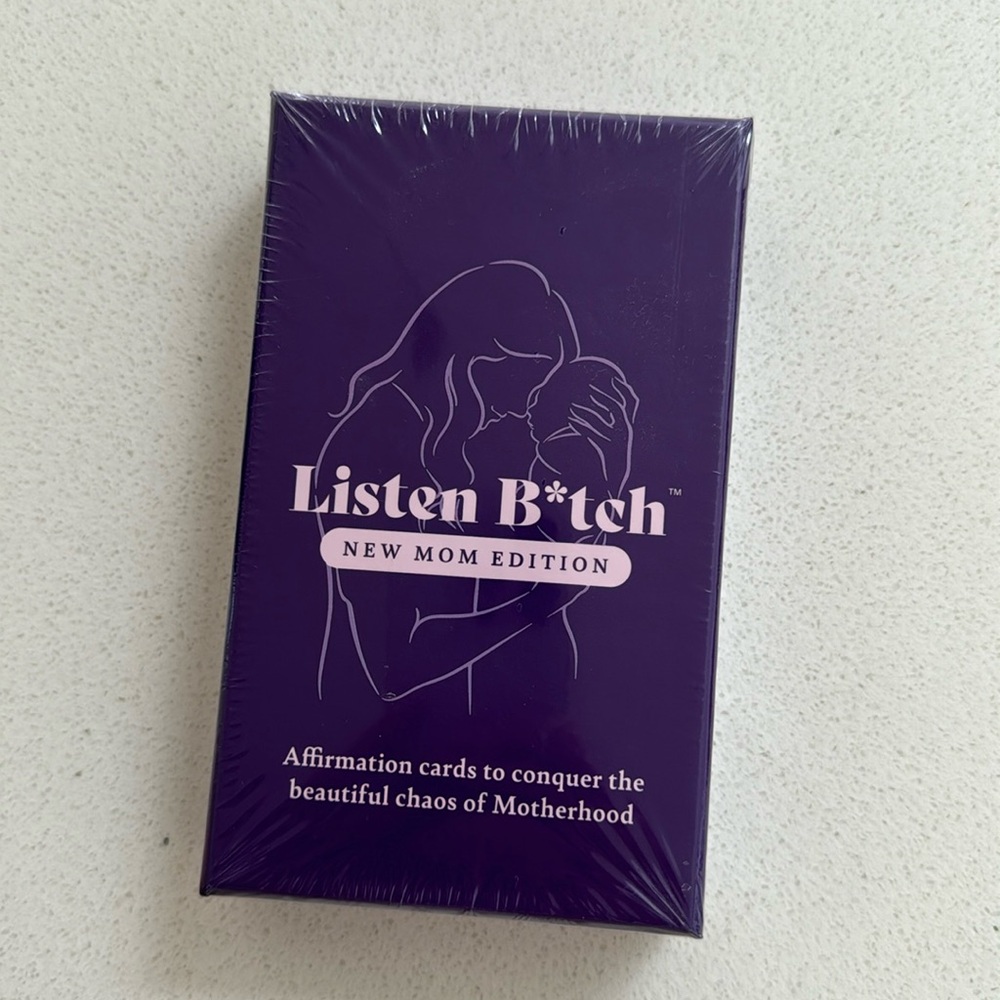 Listen B*tch affirmation cards- Unopened